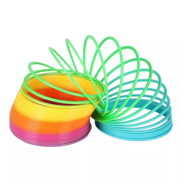 Vibrant Multicolor Coil Toy for Kids - Picture 2 of 2